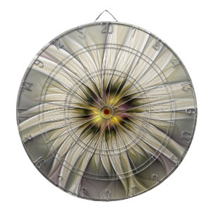 Diana Gran Flor de Marfil, Arte Fractal Moderno Abstract