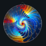 Diana Gravitational Blueshift<br><div class="desc">Representación fractal multicolor de la elevación de la radiación azul gravitacional; el desplazamiento de la luz hacia el extremo azul del espectro que ocurre a medida que los fotones se vuelven más enérgicos cuando caen en un pozo gravitatorio. A diferencia de la más comúnmente conocida figura azul de Doppler, un...</div>