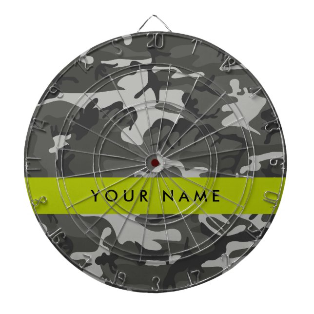 Diana Gray Camouflage Pattern, Your name, Personalize (Frente)
