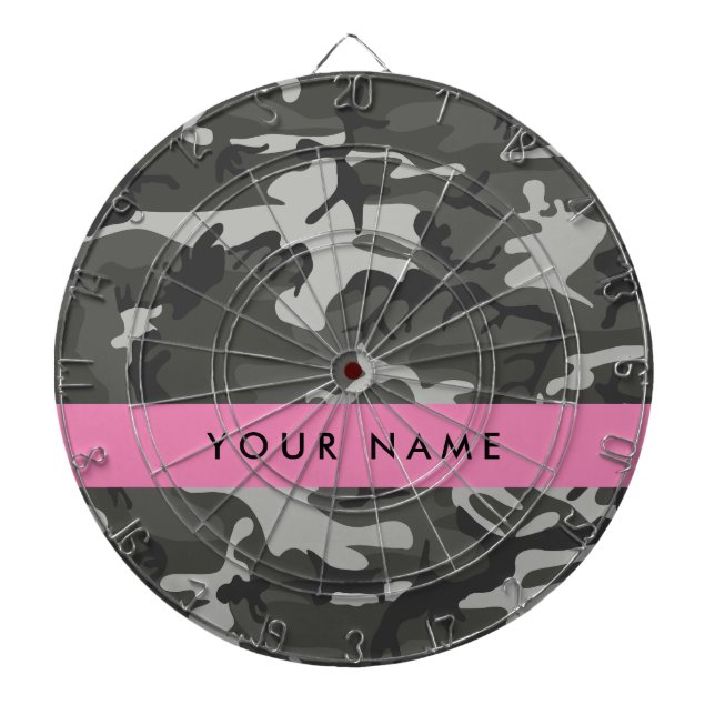 Diana Gray Camouflage Pattern, Your name, Personalize (Frente)