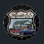 Diana Grupo Route 66<br><div class="desc">Esta es una representación original de un músculo clásico americano creado con tiza y marcadores.</div>