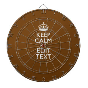 Diana Guarde la calma y tenga su texto en Brown