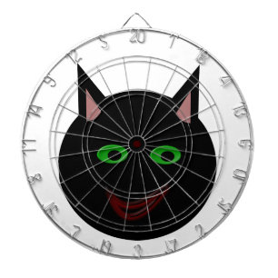 Diana Halloween Black Cat Dart Board