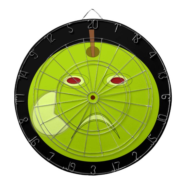 Diana Halloween Crows Dart Board (Frente)