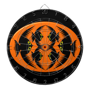 Diana Halloween Crows Dart Board