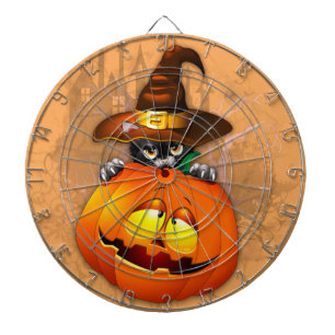 Diana Halloween Curte Kitty Witch and Pumpkin Friend