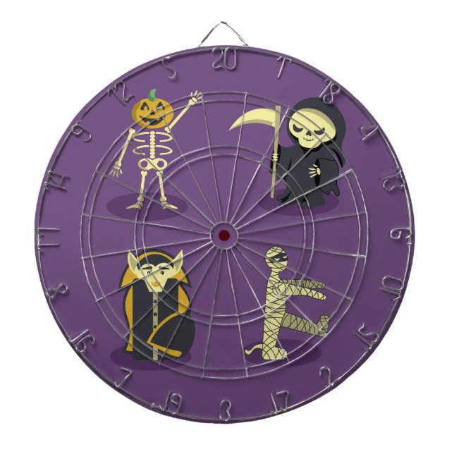 Diana Halloween Skeleton Dracula Mummy Grim Reaper (Frente)