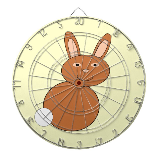 Diana Happy Easter Bunny Dart Board (Frente)