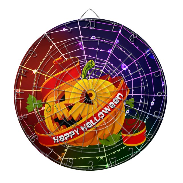 Diana Happy Halloween 6A Dart Board (Frente)