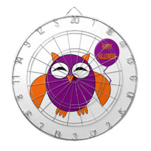 Diana Happy Halloween Fiesta Owl Dart Board