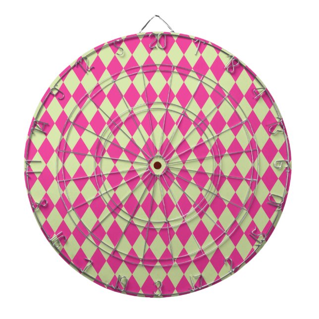 Diana Harlequin Hot Pink and Mint (Frente)