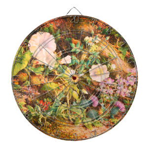 Diana Hermosa pintura floral de petunias vintage