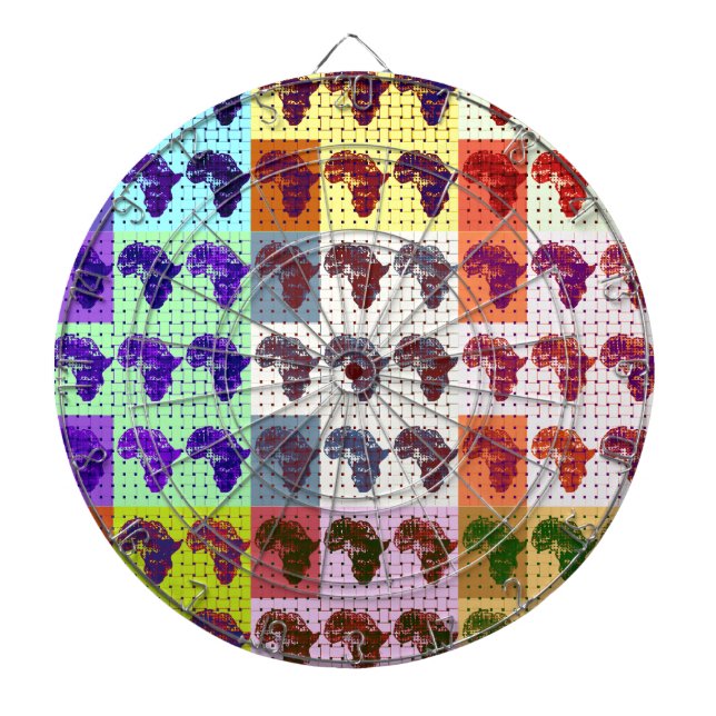 Diana Hermoso mapa africano de arte de Papanicolau revis (Frente)