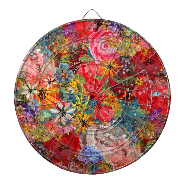 Diana Hermoso Modelo Floral Brillante Abstracto Abstract (Frente)