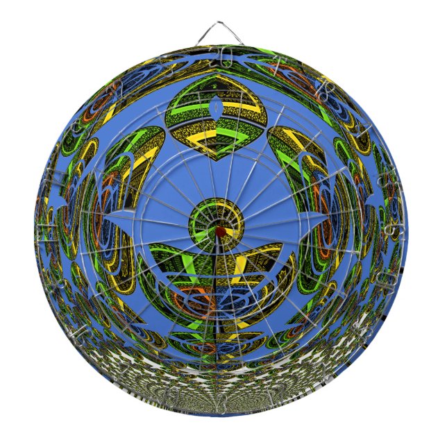 Diana Hermoso vector étnico tradicional africano azul (Frente)