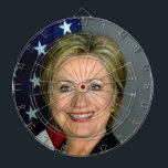 Diana Hillary Clinton - Dartboard<br><div class="desc">El lagarto está muerto</div>