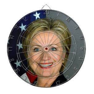 Diana Hillary Clinton - Dartboard