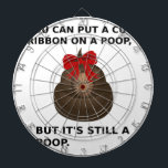 Diana Hillary Poop<br><div class="desc">Se puede poner una cinta linda en un poop,  pero sigue siendo un poop. Graciosa imagen de Hillary Clinton para las elecciones de 2016.</div>