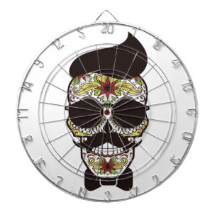 Diana Hipster Day of the Dead Skull