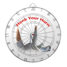 Honk Your Horn Dart Boards