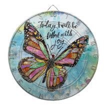 Hoy Me Llenaré De Joy Dart Board