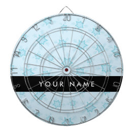 Diana Ice Blue Snowflakes, su nombre, Personalice