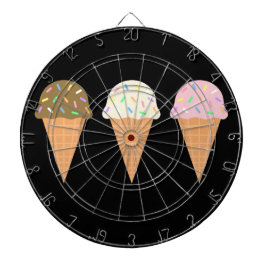 Diana Ice Cream Cones Metalizado Cage Dartboard