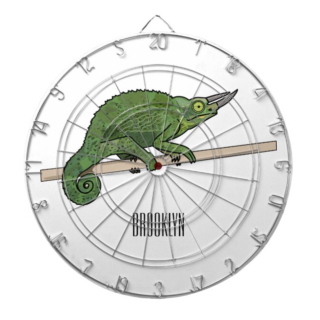 Diana Ilustracion chameleon personalizado de Jackson (Frente)