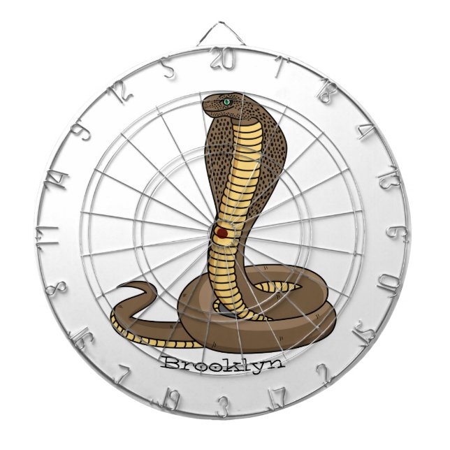 Diana Ilustracion de cobra marrón (Frente)