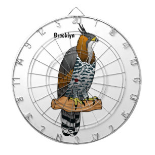 Diana Ilustración de dibujos animados de águila halcón o