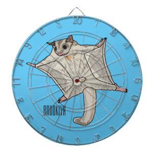 Diana Ilustración de dibujos animados de sugar glider