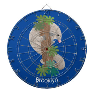 Diana Ilustracion de hormigón de pangolin feliz