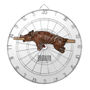 Diana Ilustracion de personalizado asado de cerdo / cerd