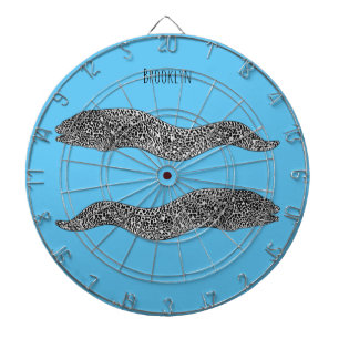 Diana Ilustracion de personalizado de anguila negra con 