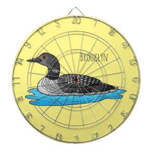 Diana Ilustracion de personalizado de aves de Loon