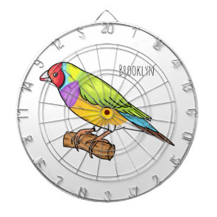 Diana Ilustracion de personalizado de aves silvestres de