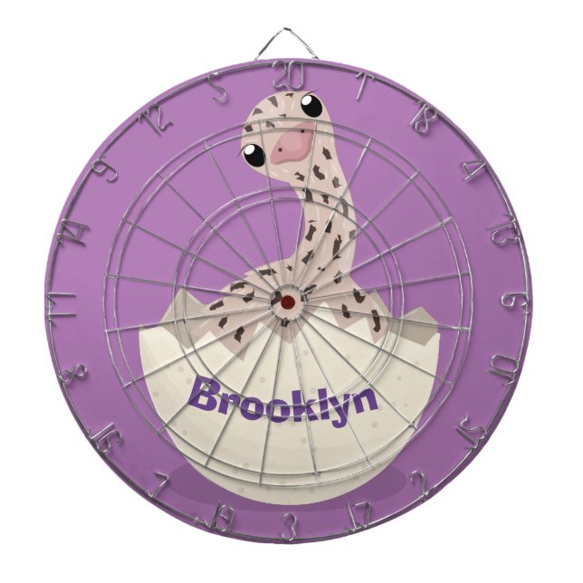 Diana Ilustracion de personalizado de avestruz de bebé (Frente)