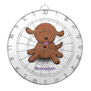 Diana Ilustracion de personalizado de cachorro alegre