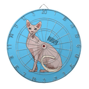Diana Ilustracion de personalizado de gatos Sfinx