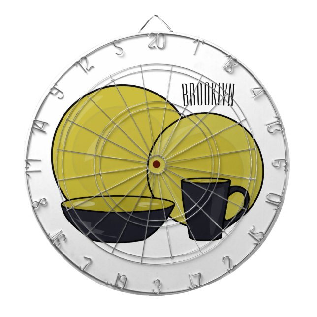 Diana Ilustracion de personalizado de juego de mesa (Frente)