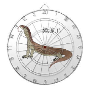 Diana Ilustracion de personalizado de lagarto de monitor