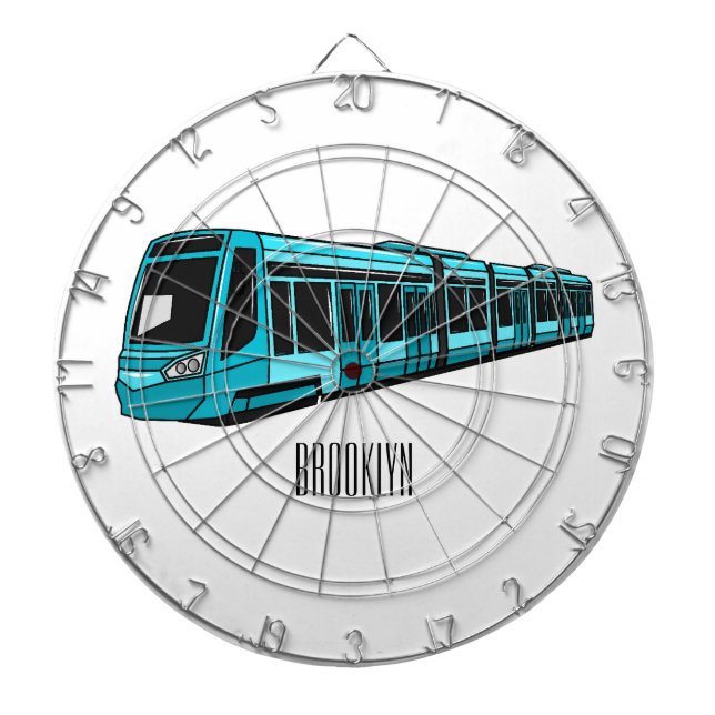 Diana Ilustracion de personalizado de locomotora eléctri (Frente)