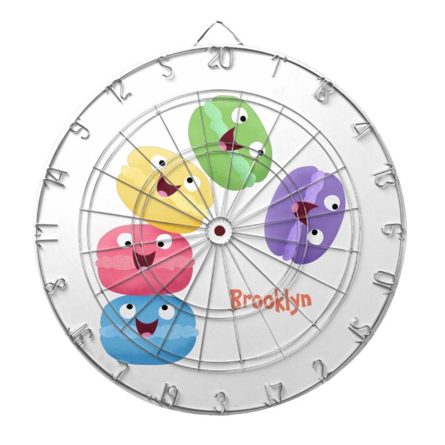 Diana Ilustracion de personalizado de macarons graciosos (Frente)