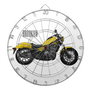 Diana Ilustracion de personalizado de motocicleta de cru