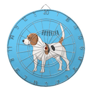 Diana Ilustracion de personalizado de perro Beagle
