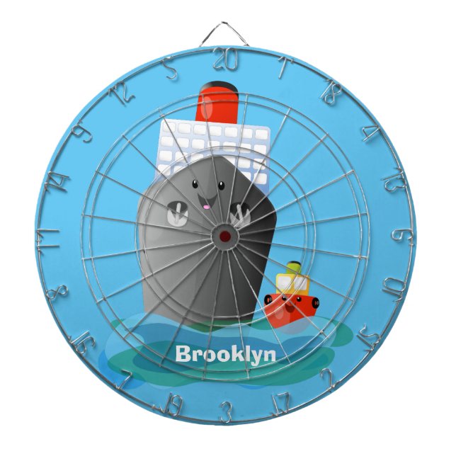 Diana Ilustracion de personalizado de remolcador de barc (Frente)