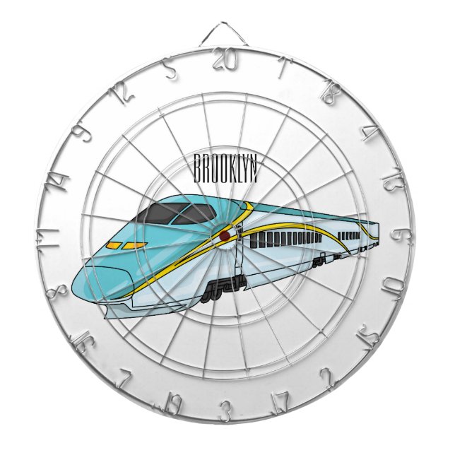 Diana Ilustracion de personalizado de trenes de alta vel (Frente)