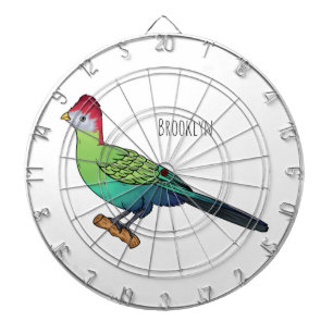 Diana Ilustracion de personalizado de turaco de crema ro