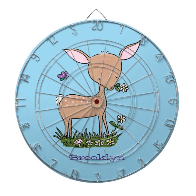 Diana Ilustracion de personalizado de venado lindo y fel (Frente)