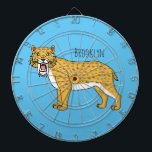 Diana Ilustracion de tigre con dientes de saber<br><div class="desc">Desde la era del hielo. Un feroz ilustracion de tigre dientes de sable.</div>